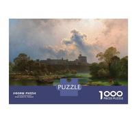 Rompecabezas para Adultos 1000 Piezas Windsor Castle Landscape Rompecabezas Juguete Decoración De Pared Vacaciones En Casa Matar El Tiempo Juego Desafiante Regalos 38x26cm/1000pcs