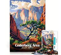 Rompecabezas para Adultos,1000 Piezas,Zona de Cederberg,Sudáfrica,Fine Edge Craft,Juego Divertido y Relajante,Regalo de cumpleaños (38x52cm)