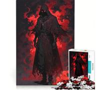 Rompecabezas para Adultos 1000 Puzzles Crimson Herald Emissary of Shadow, Juego Familiar, decoración del hogar, con Piezas de Formas aleatorias Que encajan Perfectamente 38x26cm