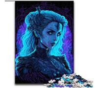Rompecabezas para Adultos 1000 Retratos góticos de Madera, Regalo para Hombres y Mujeres, para Uso Diario y Ocasiones Especiales, 50x75cm, un Regalo Ideal para Navidad o cumpleaños