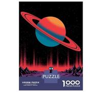 Rompecabezas para Adultos 1000 Rompecabezas Alien on A Purple Planet Rompecabezas para Adultos Juego Familiar Decoración De Pared Oferta como Regalos para Toda La Familia 52x38cm/1000pcs