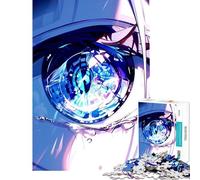 Rompecabezas para adultos 1000 rompecabezas Anime Girl Eye Actividades divertidas en casa Carrera de velocidad de manos Juguete educativo para mayores de 14 años Juego de rompecabezas ofrecido 50x75cm