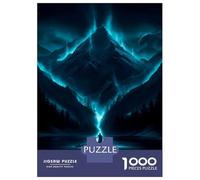 Rompecabezas para Adultos 1000 Rompecabezas Blue Mountain Rompecabezas para Adultos Juegos De Relajación Corte De Precisión Regalos Y Cumpleaños Únicos 70x50cm/1000pcs