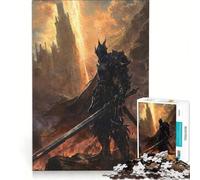 Rompecabezas para Adultos 1000 Rompecabezas Centinela Oscuro del Abismo, Juegos Familiares, interacción Entre Padres e Hijos, Regalos de Juegos desafiantes 38x52cm
