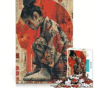 Rompecabezas para Adultos, 1000 Rompecabezas, Chicas japonesas, Juego práctico, Carrera de Velocidad Manual, cumpleaños y Navidad 38x52cm