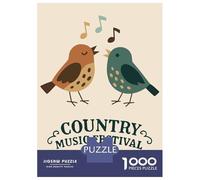 Rompecabezas Para Adultos 1000 Rompecabezas Country Music Festival Tennessee Birds Rompecabezas Para Adultos Juguete Decoración De Pared Aliviador De Estrés Regalos Y Cumpleaños Únicos 70x50cm/1000pcs