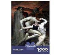 Rompecabezas para Adultos 1000 Rompecabezas Dante and Virgil Painting Rompecabezas para Adultos Juego Familiar Decoración De Pared Oferta como Regalos para Toda La Familia 52x38cm/1000pcs