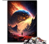Rompecabezas para Adultos 1000 Rompecabezas de cartón de Aventura interestelar tamaño 26x38cm Juego Familiar Interactivo, desafío Mental, Juguete Educativo