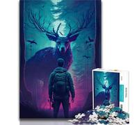 Rompecabezas para Adultos: 1000 Rompecabezas de encuentros mágicos un Juego desafiante Toda la Familia 38x26cm