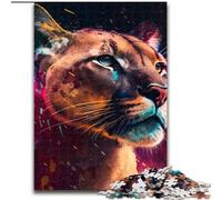 Rompecabezas para Adultos 1000 Rompecabezas de la Nebulosa del Puma para Adultos tamaño 50x75cm Un desafío para el Cerebro para Adolescentes, diversión para la Noche de Juegos en Familia