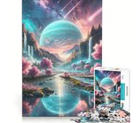 Rompecabezas para Adultos: 1000 Rompecabezas de sueños cósmicos, Juegos Divertidos, Entrena tu Cerebro y Tus Manos, fortalece el Amor Entre Parejas 50x75cm