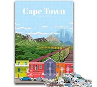 Rompecabezas para Adultos: 1000 Rompecabezas de Viaje a Ciudad del Cabo para Adolescentes, un Juego desafiante para Todos, para Mujeres, Regalos para Hombres (50x75cm)