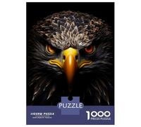 Rompecabezas para Adultos 1000 Rompecabezas Eagle Gold Dark Rompecabezas para Adultos Juego Familiar Decoración De Pared Oferta como Regalos para Toda La Familia 52x38cm/1000pcs