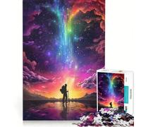Rompecabezas para Adultos 1000 Rompecabezas Explorando el Mundo alienígena Juegos Familiares Interacción Entre Padres e Hijos Regalos de Juegos desafiantes 38x52cm
