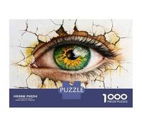 Rompecabezas para Adultos 1000 Rompecabezas Eye on The Wall Rompecabezas para Adultos Juego Familiar Decoración De Pared Oferta como Regalos para Toda La Familia 70x50cm/1000pcs