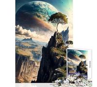 Rompecabezas para Adultos 1000 Rompecabezas Galactic Eden Panorama Decoración del hogar Juguetes Regalos Ideas Juego práctico Colección de Artistas Bellas Artes tamaño 38x26cm
