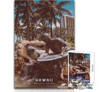 Rompecabezas para Adultos 1000 Rompecabezas Hawái Juegos educativos Vacaciones en casa Matar el Tiempo Regalos de cumpleaños Tamaño 38x52cm