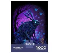 Rompecabezas Para Adultos 1000 Rompecabezas Howling Wolf Under Moonlight - Bold Impasto Artwork Rompecabezas Para Adultos Juego Familiar Decoración De Pared Oferta Como Regalos Para Toda La Familia 38