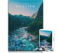 Rompecabezas para Adultos 1000 Rompecabezas Hualian Taiwán Juegos educativos Vacaciones en casa Matar el Tiempo Regalos de cumpleaños Tamaño 38x26cm