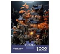 Rompecabezas para Adultos 1000 Rompecabezas Japanese Style Wooden House Rompecabezas para Adultos Juego Práctico para La Diversión Familiar Regalos Y Cumpleaños Únicos 70x50cm/1000pcs