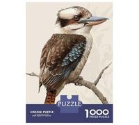 Rompecabezas para Adultos 1000 Rompecabezas Kookaburra Bird Rompecabezas para Adultos Juguete Decoración De Pared Aliviador De Estrés Regalos Y Cumpleaños Únicos 38x26cm/1000pcs