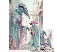 Rompecabezas para Adultos 1000 Rompecabezas La Plaga Decoración del hogar Juguetes Regalos Ideas Juego práctico Colección de Artistas Bellas Artes tamaño 38x26cm