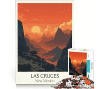 Rompecabezas para Adultos, 1000 Rompecabezas, Las Cruces, NM, Juegos Familiares, interacción Entre Padres e Hijos, Regalos de Juegos desafiantes 50x75cm