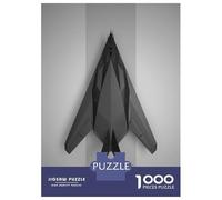 Rompecabezas para Adultos 1000 Rompecabezas Lockheed F117 Nighthawk Rompecabezas para Adultos Juego Familiar Decoración De Pared Oferta como Regalos para Toda La Familia 70x50cm/1000pcs
