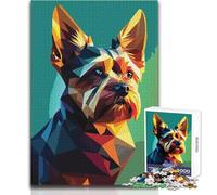Rompecabezas para Adultos 1000 Rompecabezas Mi Perro Yorkshire Terrier Hermoso diseño Juego Decoración del hogar Regalo para cumpleaños Tamaño 50x75cm