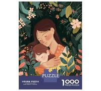 Rompecabezas para Adultos 1000 Rompecabezas Mother's Day Greeting Card Rompecabezas para Adultos Juego Práctico para La Diversión Familiar Regalos Y Cumpleaños Únicos 52x38cm/1000pcs