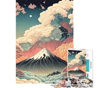 Rompecabezas para Adultos 1000 Rompecabezas Paisaje Montaña Desafío Educativo Arte Mural Juego práctico para Mayores de 14 años Juego de Rompecabezas ofrecido (38x52cm)