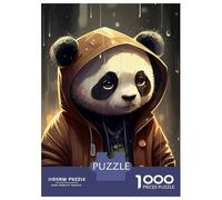 Rompecabezas para Adultos 1000 Rompecabezas Panda Manga Anime Rompecabezas para Adultos Juego Práctico para La Diversión Familiar Regalos Y Cumpleaños Únicos 38x26cm/1000pcs