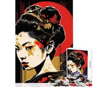 Rompecabezas para Adultos 1000 Rompecabezas Pop Geisha Decoración del hogar Juguetes Regalos de cumpleaños Juegos educativos Entrena tu Cerebro y Tus Manos tamaño 50x75cm