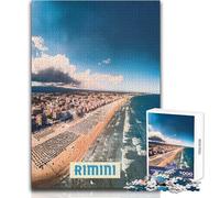 Rompecabezas para Adultos 1000 Rompecabezas Rimini Juego desafiante Juguetes Aprendizaje Educativo Arte Obra Regalo tamaño 38x26cm