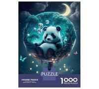 Rompecabezas para Adultos 1000 Rompecabezas Snoozing Panda Rompecabezas para Adultos Juego Familiar Decoración De Pared Oferta como Regalos para Toda La Familia 38x26cm/1000pcs
