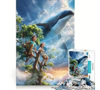Rompecabezas para Adultos 1000 Rompecabezas Susurros en el Viento Juego Interactivo para divertirse en Familia y Fortalecer el Amor en Pareja 38x26cm