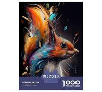 Rompecabezas para Adultos 1000 Rompecabezas The Nimble Squirrel Rompecabezas para Adultos Juego Familiar Decoración De Pared Oferta como Regalos para Toda La Familia 70x50cm/1000pcs