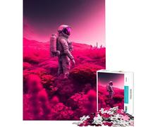 Rompecabezas para Adultos 1000 Rompecabezas Una odisea Espacial Juegos Divertidos para Juegos educativos Desafío Juguete Grandes Regalos y Juguetes Arte de Pared Tamaño 75x50cm