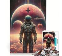 Rompecabezas para Adultos 1000 Starman Un Viaje Espacial Juego Familiar Mejora la Memoria Toda la Familia 38x52cm