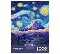 Rompecabezas para Adultos 1000 Starry Mountain Majesty-3 Rompecabezas para Adultos Juegos Relajantes Montaje De Patrones Regalos para Amigos Y Familiares 52x38cm/1000pcs