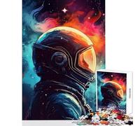 Rompecabezas para Adultos 1000 Un vagabundo Espacial Juguetes antiestrés Regalos de Amigo Secreto Juegos educativos Desafiantes de completar Tamaño 38x26cm