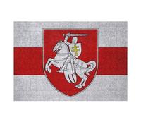 Rompecabezas para Adultos 1000pcs(38x26cm) Alternate Flag of Belarus Rompecabezas para Adultos Juegos Relajantes para La Diversión Familiar Difícil Y Desafiante 1000pcs(38x26cm)