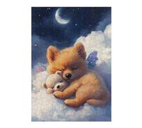 Rompecabezas para Adultos 1000pcs(38x26cm) Angel Pup Dreams Rompecabezas para Adultos Juguetes De Bricolaje Decoración Perfecta Regalos De Cumpleaños Y Únicos 1000pcs(38x26cm)