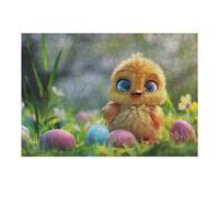 Rompecabezas para Adultos 1000pcs(38x26cm) Easter Chick Rompecabezas para Adultos Juego Familiar Corte De Precisión Cumpleaños Y Navidad 1000pcs(38x26cm)