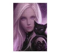Rompecabezas para Adultos 1000pcs(38x26cm) Enchanted Fantasy Artwork Juego De Ingenio para Adultos Vacaciones En Casa Matar El Tiempo Interacción Entre Padres E Hijos 1000pcs(38x26cm)