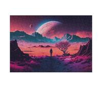 Rompecabezas para Adultos 1000pcs(38x26cm) Journey Beyond The Stars Rompecabezas para Adultos Juegos Relajantes Alivia El Estrés Desafiante De Completar 1000pcs(38x26cm)