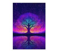 Rompecabezas para Adultos 1000pcs(38x26cm) Rainbow Tree Reflections Rompecabezas Juego De Ingenio Regalos para Mujeres Cumpleaños Y Navidad 1000pcs(38x26cm)