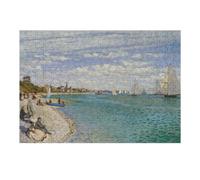 Rompecabezas para Adultos 1000pcs(38x26cm) Regatta at Sainte Adresse Rompecabezas para Adultos Juego Práctico Difícil Difícil Cumpleaños Y Navidad 1000pcs(38x26cm)