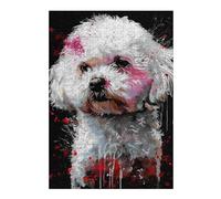Rompecabezas para Adultos 1000pcs(38x26cm) Rompecabezas Abstract Poodle Art Print -1 Rompecabezas para Adultos Juegos Familiares Ensamblaje De Patrones Difícil Y Desafiante 1000pcs(38x26cm)