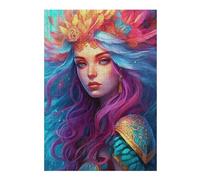 Rompecabezas para Adultos 1000pcs(38x26cm) Rompecabezas Fantasy Feathered Headdress Artwork-1 Rompecabezas para Adultos Juegos Familiares Ensamblaje De Patrones Difícil Y Desafiante 1000pcs(38x26cm)
